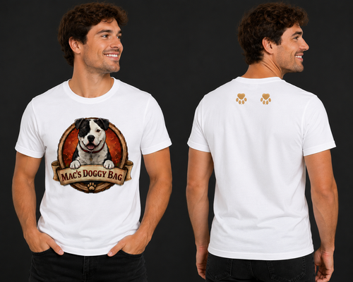 Mac's Doggy Bag T Shirts (Regular) - Hug Me Mac