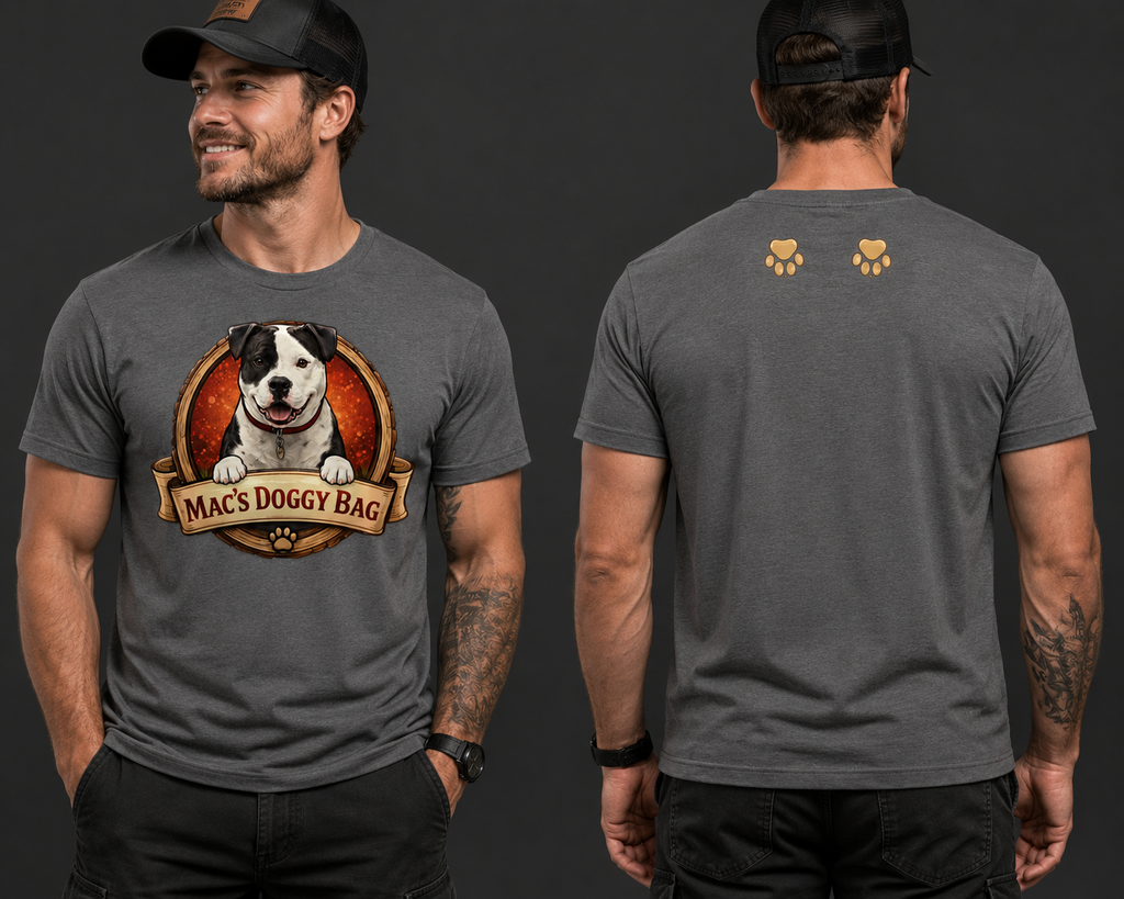Mac's Doggy Bag T Shirts (Regular) - Hug Me Mac